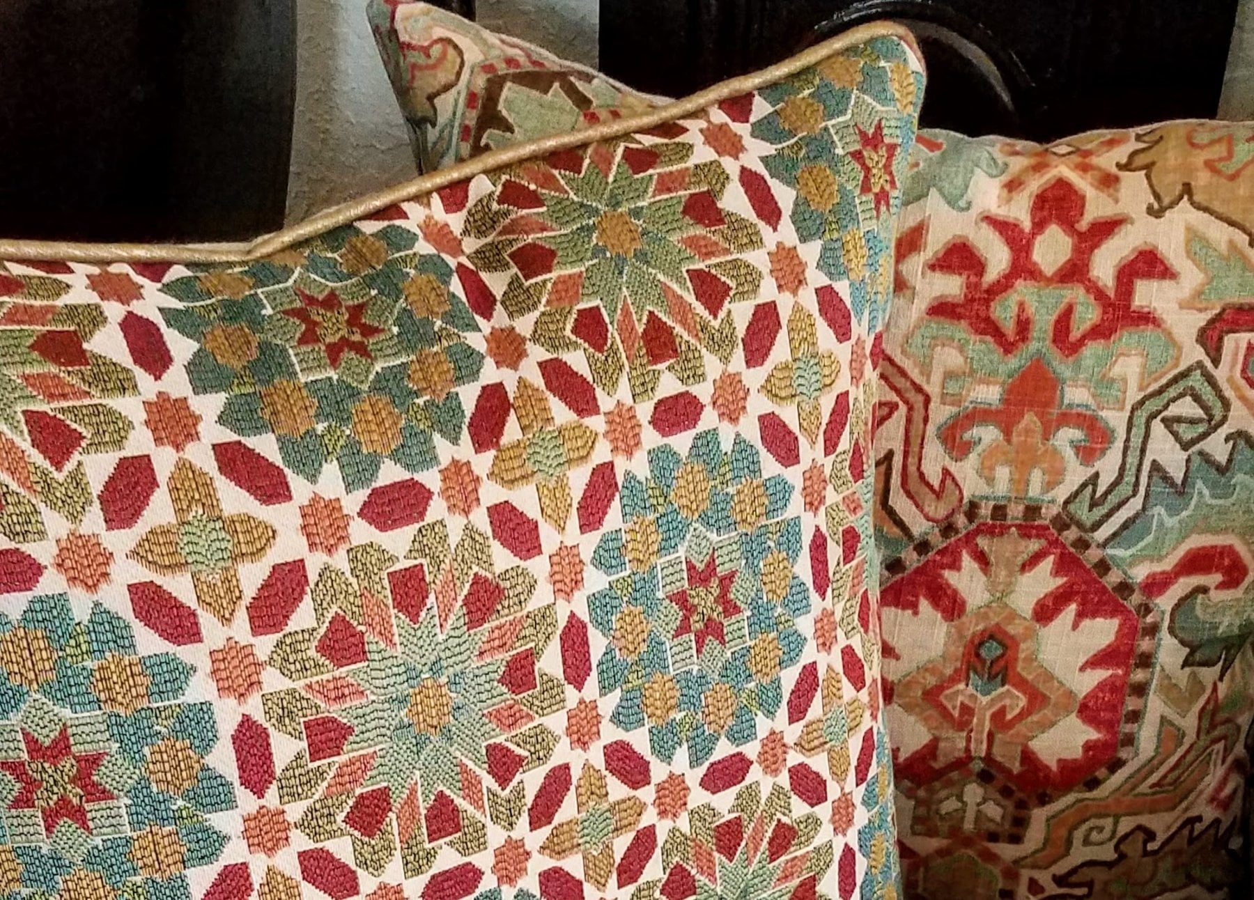 Meata Earth Tone Medallion Pillow