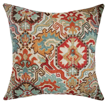 Meata Earth Tone Medallion Pillow